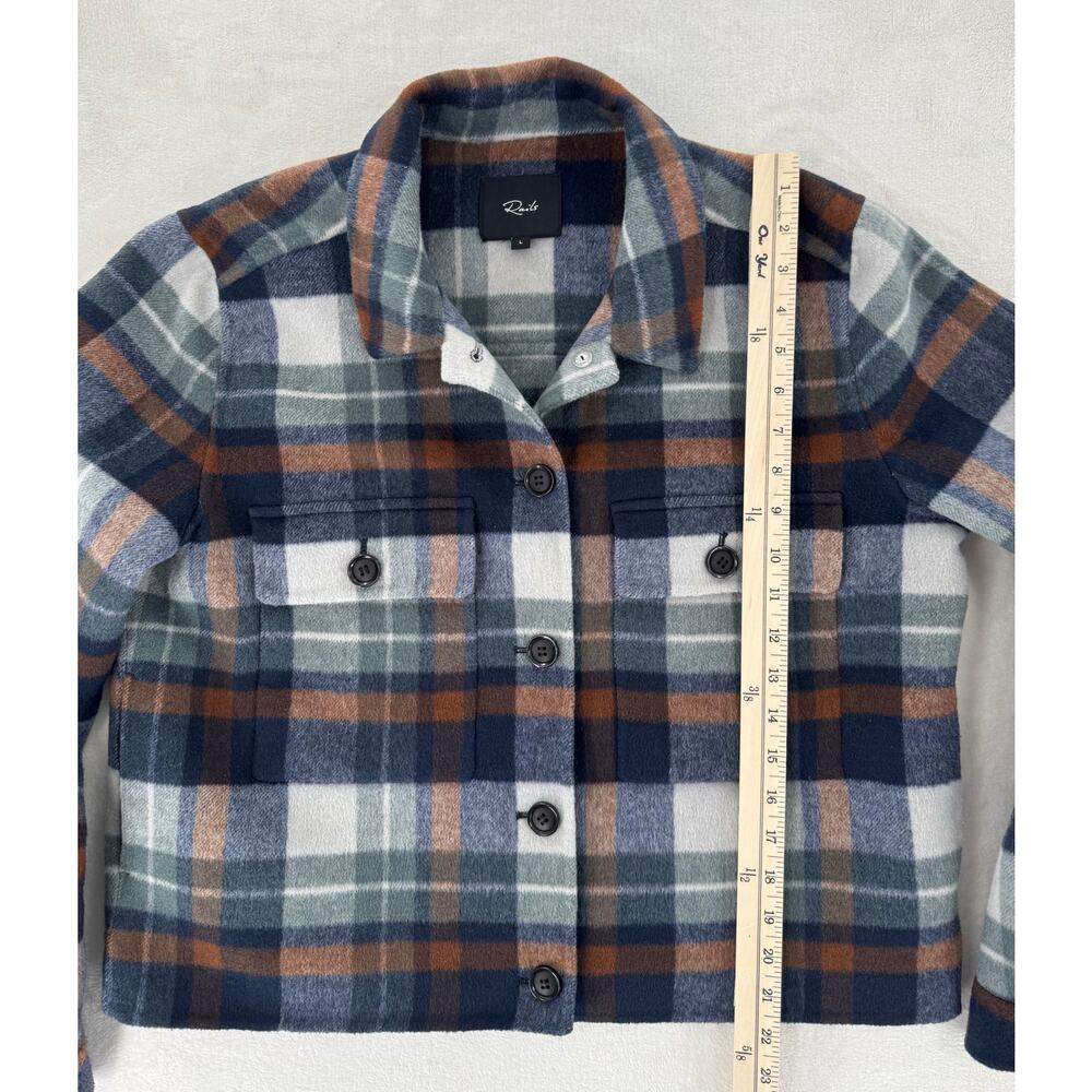 Rails Womans Jacket Sheffi Vail Wool Blend Plaid … - image 8